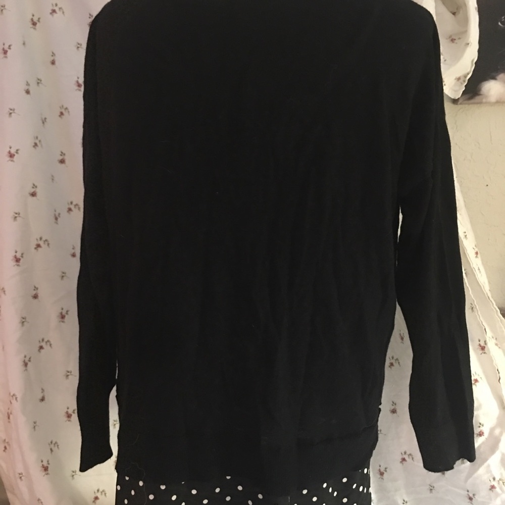 Ralph Lauren double illusion black top size large